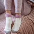 thumbnail image 3 of Heat Holders Ladies Thick Warm Chunky Low Profile Cut Cushioned Bed Sleep Socks, 3 of 5
