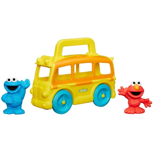 playskool sesame street school bus