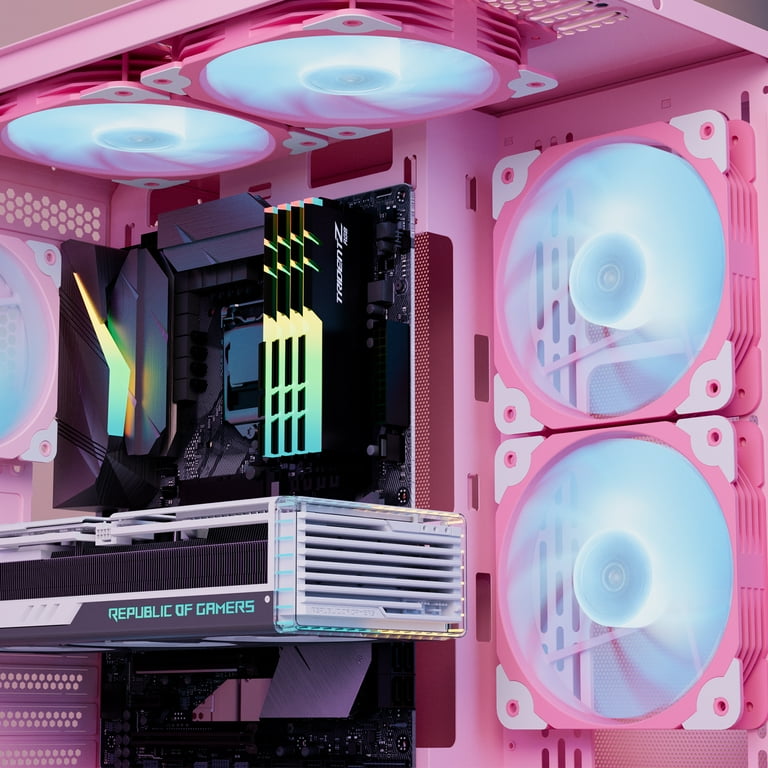 Vetroo SA-140 Pink 140mm Addressable RGB & PWM Motherboard