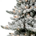 thumbnail image 3 of Pre-Lit 7.5' Royal Majestic Spruce Artificial Christmas Tree with 700 Lights with Silver Crown Treetop, Green, 3 of 3
