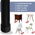 thumbnail image 4 of Protège-pieds en Caoutchouc pour Pied de Chaise, Coussinet de Protection, Housses de Table pour Meubles, Fond Rond, 4 of 6