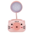 thumbnail image 2 of Lampe de Table LED Pliable Protection des Yeux Lampe de Lecture avec Porte-Stylo Taille-Crayon Charge USB Rose, 2 of 9