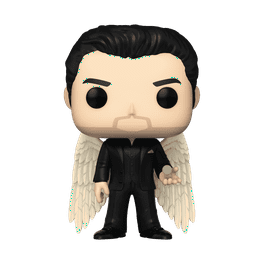Pop Good Omens Aziraphale and Crowley with Wings Vinyl