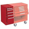 Kennedy 444-205XR 00625 Hang-On Cab. 5 Drawer W-B.B Slide Red