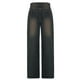 thumbnail image 5 of Pantalones vaqueros holgados de cintura alta para mujer, anchos, rectos, desgastados, estilo vintage de los años 90, estilo urbano, 5 of 6