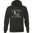 thumbnail image 1 of My Puns are Cat-astrophic Kitten Cat Pet Hoodies for Men Large Dark Grey, 1 of 2