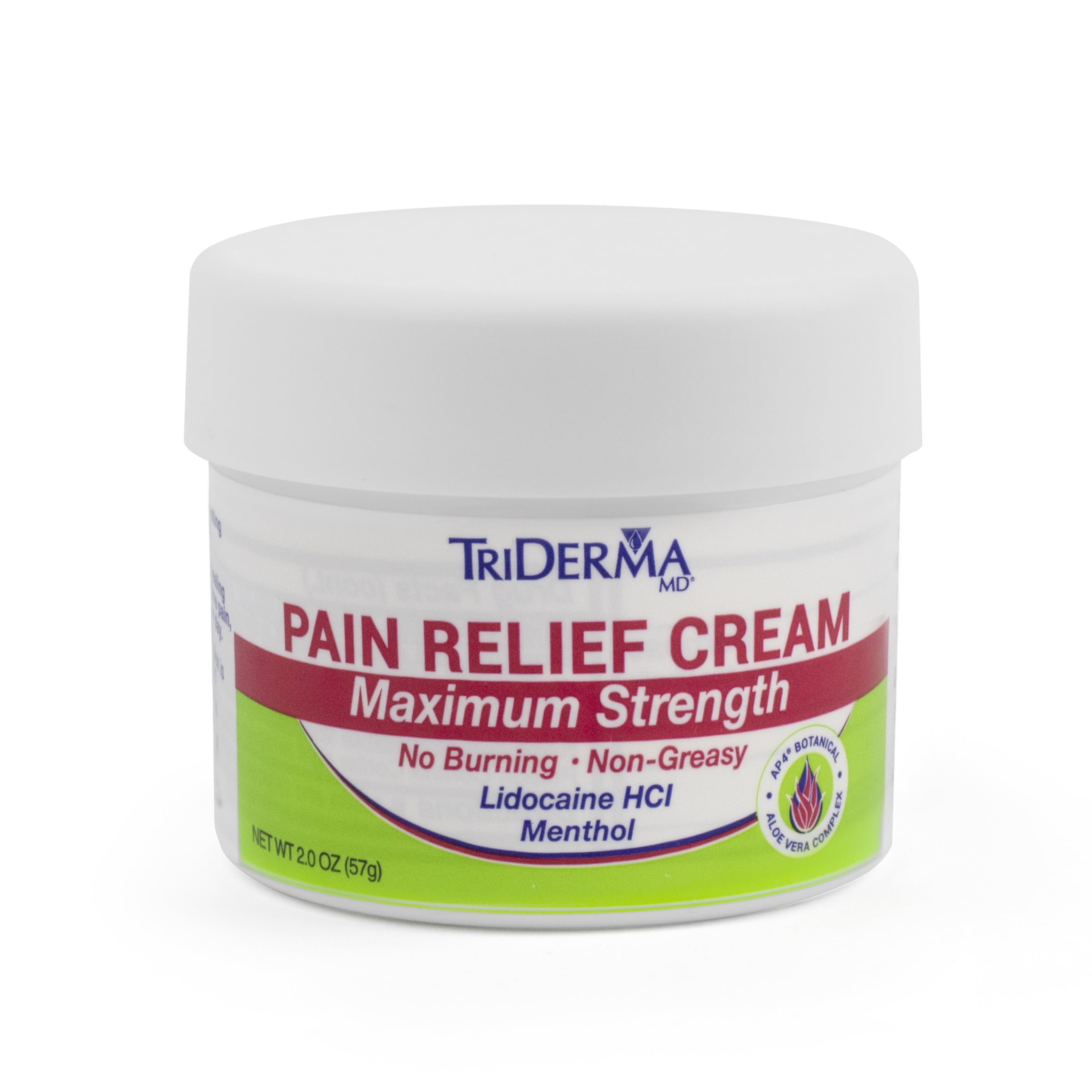 TriDerma Pain Relief Cream Maximum Strength for Heel and Foot Pain