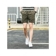 thumbnail image 3 of Men Casual Comfy Shorts Baggy Gym Sport Jogger Sweat Beach Pants Multicolor, 3 of 6