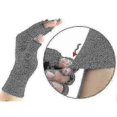 thumbnail image 2 of Gants d'Arthrite Gants de Compression pour Soulagement de la Douleur d'Arthrite Gants Sans Doigts-Gris-S, 2 of 2