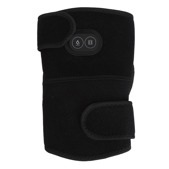 Heated Knee Brace, Reduce Discomfort Cordless 3 Heating Levels Knee Massager 3 Vibration Modes for Sleeping for Studying