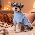 thumbnail image 5 of BadPiggies Fleece Vest Dog Sweater with Leash Attachment, Warm Pullover Dogs Coat Jacket Small Pet Winter Clothes (M, Blue), 5 of 9