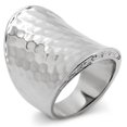 thumbnail image 1 of Bague en Acier Inoxydable Poli pour Femmes Sans Stone in Aucun Stone - Taille 10, 1 of 1