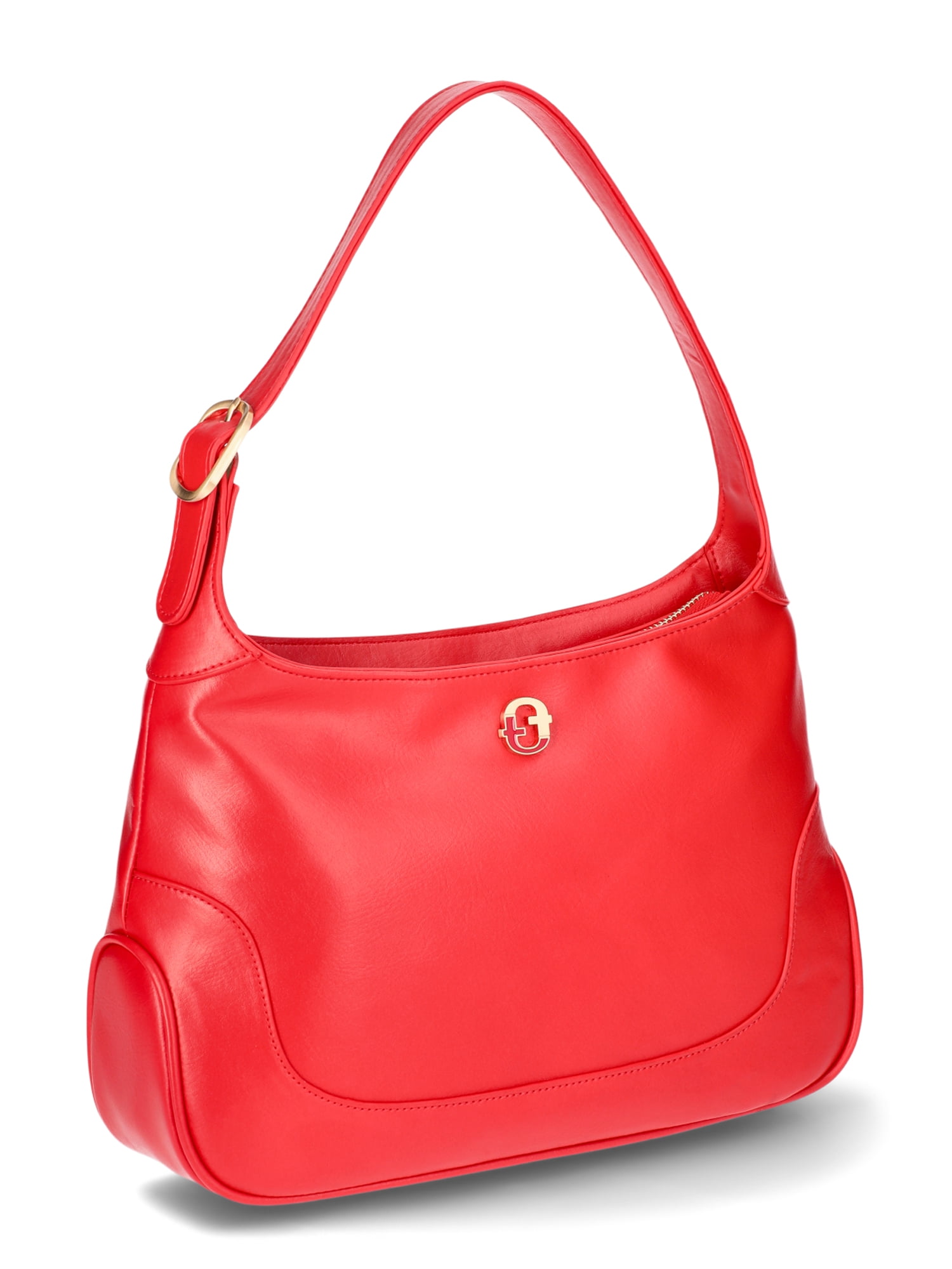Time and Tru Women’s Nova Shoulder Bag, Fiesta Red