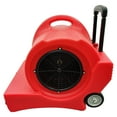thumbnail image 4 of Techtongda 3 Speed 4942CFM Air Mover Wet Carpet Water Dryer Floor Blower Blowing Hot and Cold Air 220V, 4 of 17