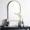 thumbnail image 2 of Safavieh Lensi Modern Dome Mirror, Gold, 2 of 5
