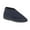 Navy Blue, variant on Comfylux Mens James Check Boot Slippers