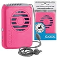 thumbnail image 1 of Ventilador de Collar O2COOL Recargable Ventilador Portátil de Cuello Frambuesa, 1 of 2