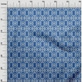 thumbnail image 2 of oneOone Viscose Jersey Fabric Check & Geometric Decor Fabric Printed BTY 60 Inch Wide, 2 of 5