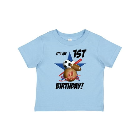 

Inktastic 1st Birthday All Stars Gift Baby Boy T-Shirt