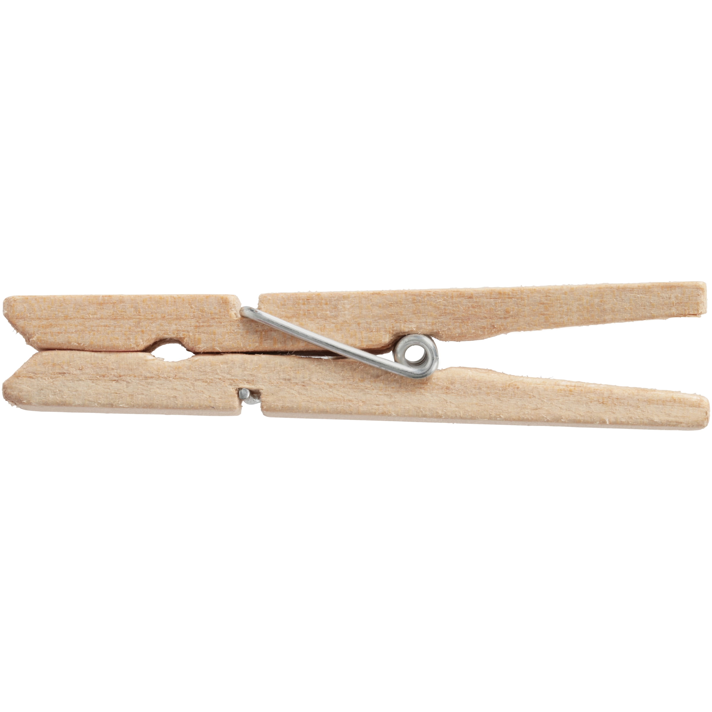 (3 pack) Symmetry Natural Wooden Clothespins, 2.78”, Non-Coated, Traditional, Clothespins for Crafts, 50 ct