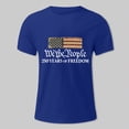 thumbnail image 4 of NIEWTR Men's Big and Tall T Shirts Short Sleeve Patriotic American Flag Premium T-Shirt(Blue,2XL), 4 of 8
