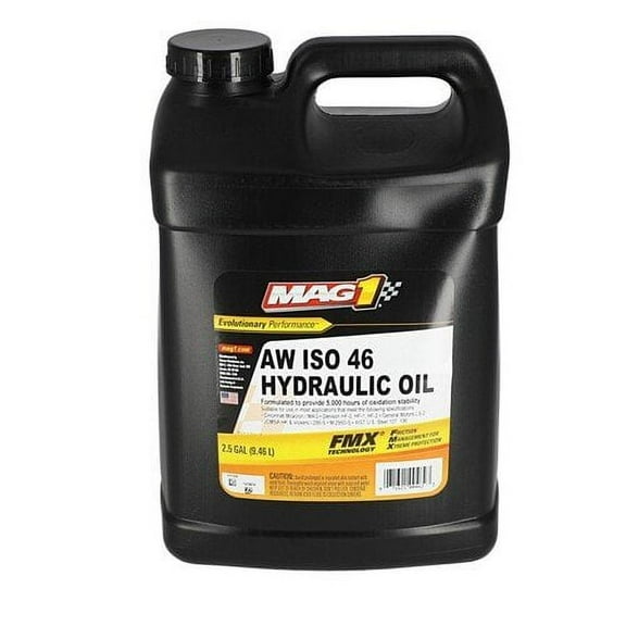 MAG 1 Hydraulic Fluid R&O AW ISO 46 2.5 gallons fits Paint, Sealants, Lubricants, Chemicals Hydraulic Fluid