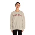 thumbnail image 4 of Peanut Butter Sweatshirt Gifts Crew Neck Shirt Long Sleeve Unisex, 4 of 7