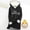 Black, variant on Sweatshirt for Women Fashion Women's Digital Thickened Fashionable Casual Long Sleeved Hooded Sweatshirt Yellow XL