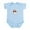 Sky Blue, variant on CafePress - Black Santa Claus Body Suit - Baby Light Bodysuit, Size Newborn - 24 Months