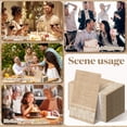 thumbnail image 7 of 200 Pieces Disposable Hand Towels for Bathroom Burlap Printed Guest Napkins Disposable Guests Paper Napkins Decorative for Camping Wedding Holiday Birthday Party, 7 of 7