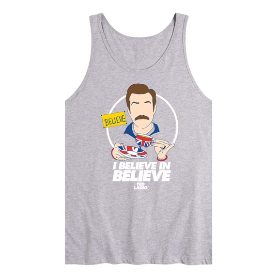 Ted Lasso - British Soccer Coach - I Believe in Believe - Men's Jersey Tank Top