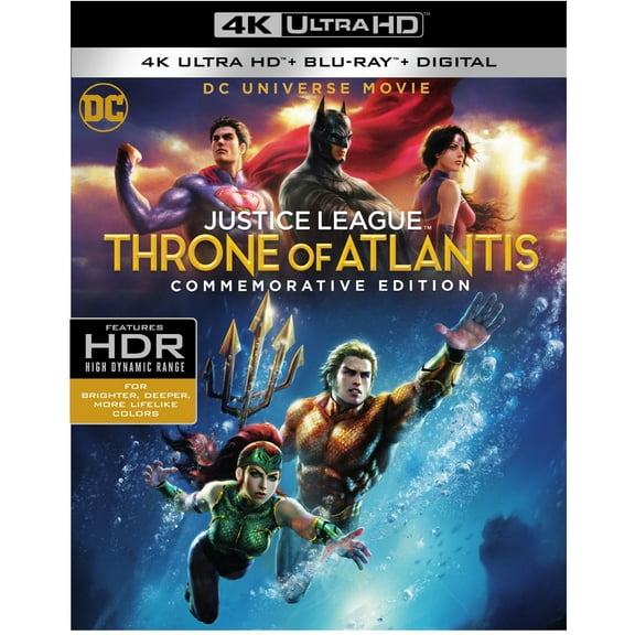 DCU Justice League: Throne of Atlantis Commemorative Edition (4K Ultra UHD) [UHD]