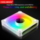 thumbnail image 5 of DM1 5V 3PIN ARGB 12V 4PIN PWM Ventilador Con Cubierta PC Luminoso (blanco Positivo, 5 of 9