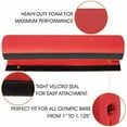 thumbnail image 3 of Yes4All Barbell Foam Nylon Bar Pad/PVC Bar Pad - 16 Inch Barbell Pad for Squats, Lunges & Hip Thrust (Bar Pad - Nylon - Red), Model Number: NW1L1, 3 of 3