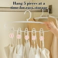 thumbnail image 3 of Stainless Steel Hangers with Non-Slip Design, Heavy-Duty Clothing Drying Rack for Closet or Laundry Room (41×17.5×3cm), 3 of 6