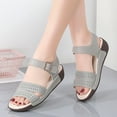thumbnail image 3 of Mostsola Wedge Shoes for Women Sandals with Arch Support Comfort Soft Sole Summer Slingback Shoes, 3 of 9