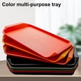 thumbnail image 2 of ZHOUBA Plateau de Service Multi-Usage Plus Épaissi PP Pratique Empilable compatible Home Newway, 2 of 5