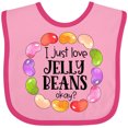 thumbnail image 3 of Inktastic I Just Love Jellybeans, Okay? Easter Candy Boys or Girls Baby Bib, 3 of 4