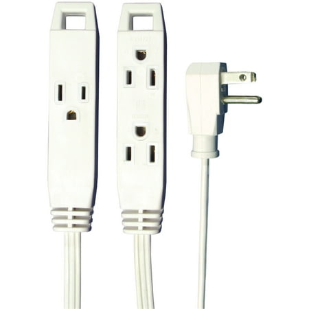 Axis 45505 3-Outlet Indoor Extension Cord, 8Ft (Best Made Extension Cord)