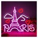 thumbnail image 1 of Letrero De Neón De La Torre Eiffel Paris Luz LED Con Diseño Tallado Para Fiestas, Salas De Estar, Oficinas, Cafeterías, Hoteles, Decoración 39cmx32cm, 1 of 7