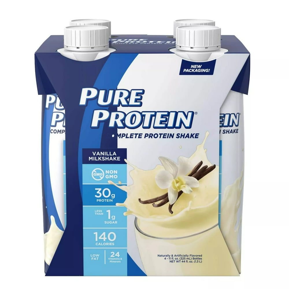 Pure Protein® Complete Protein Shake, 30 grams of Protein, Vanilla