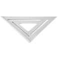 thumbnail image 2 of Transportador para carpintería, regla triangular de 12 pulgadas, regla triangular de ángulo recto, regla triangular de vanguardia Características, 2 of 8