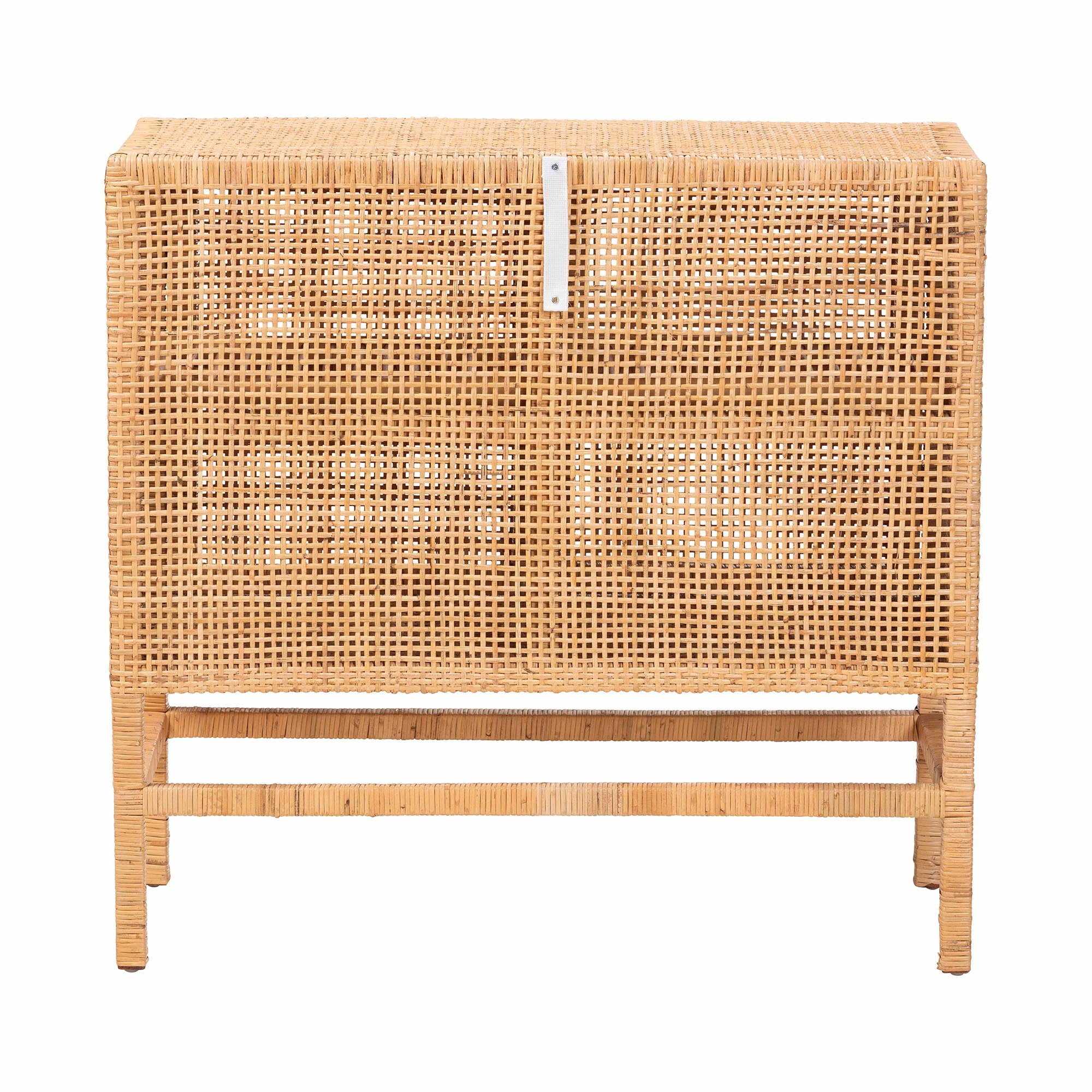 bali & pari Vivan Boho Storage Cabinet, 2-Tier, Natural Brown