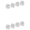 thumbnail image 4 of Maytalsory 4Pcs/Lot Rhinestone Car Tire Valve Caps Caps Shining Diamond Dustproof White Style A 2Set, 4 of 6