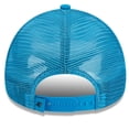 thumbnail image 4 of Men's New Era Blue Carolina Panthers Caliber Trucker 9FORTY Adjustable Hat, 4 of 6