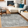thumbnail image 3 of Grey Vintage Area Rugs for Living Room Washable Rugs Boho Moroccan Area Rug Soft Neutral Geometric Bohemian Carpet Distressed Indoor Rug for Bedroom Dining Room Office Foldable Nonslip Rug, 3 of 9