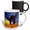 Multicolor, variant on 3drose, Clapsaddle – Black Cat with Moon, 11oz Magic Transforming Mug
