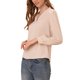 thumbnail image 4 of INSPIRAR CHIC Blusas de Manga Larga para Mujeres con Escote en V y Encaje, Moda Casual para Oficina, Color Rosa, 4 of 6