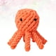 thumbnail image 3 of Juguete mordedor divertido para perros, cuerda de algodón, pulpo, juguete para rechinar los dientes, juguete creativo para gatos y perros (naranja), 3 of 7