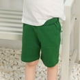 thumbnail image 6 of URMAGIC 3 Pack Boys Summer 100% Cotton Knit Sports Shorts, Toddler Kids Casual Pull-On Soft Shorts 2-10 Years, 6 of 8
